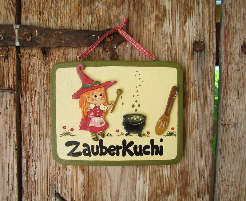 TürSchild * ZauberKuchi * eckig
