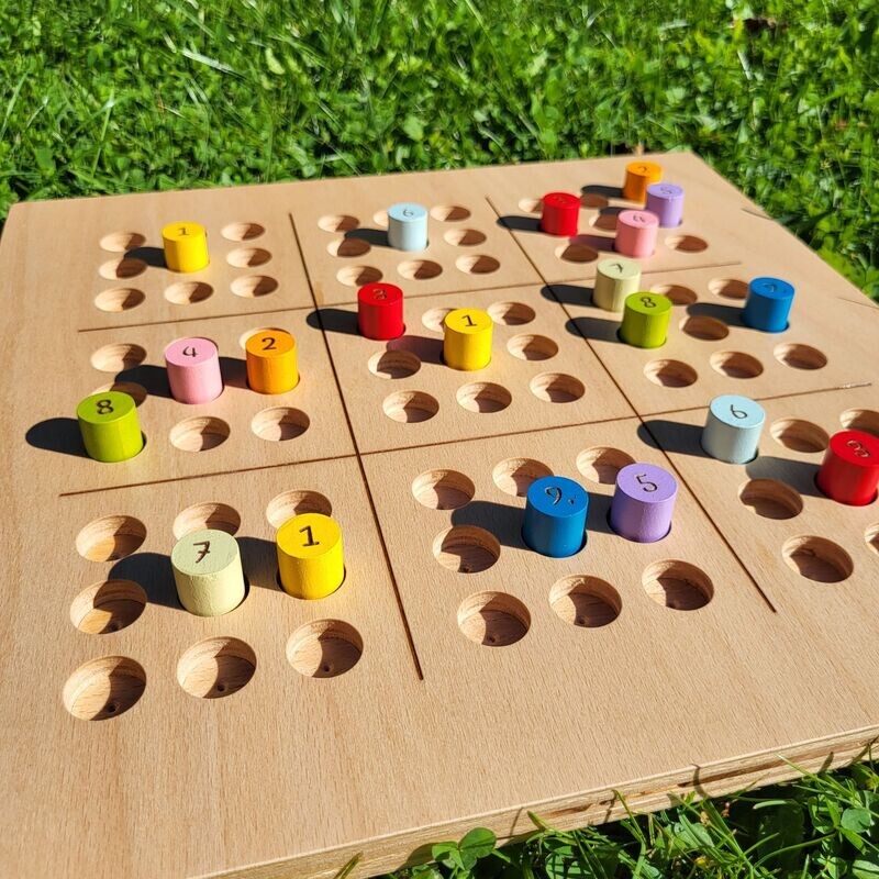 Brettspiel * RegenBogenSudoku & Leit ärgerts eich ned * Variante 3