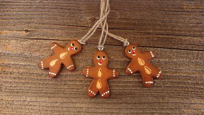 LebKuchen-AnHänger * LebKuchenMann * 5cm