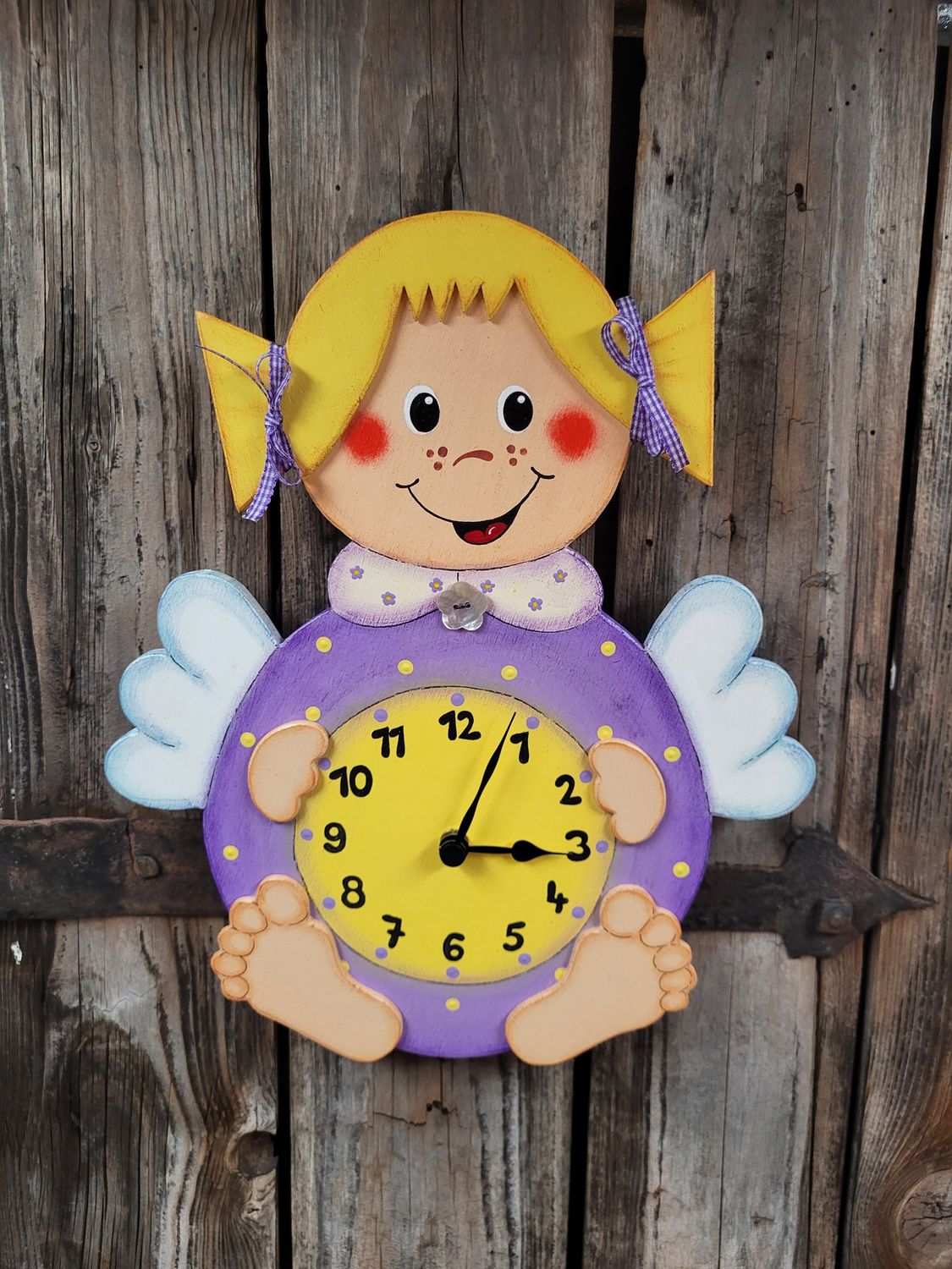 KinderUhr * SchutzEngerl sitzend