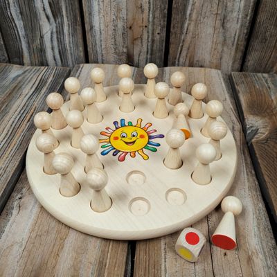 Brettspiel * RegenBogen-Memory * RegenBogenSonne