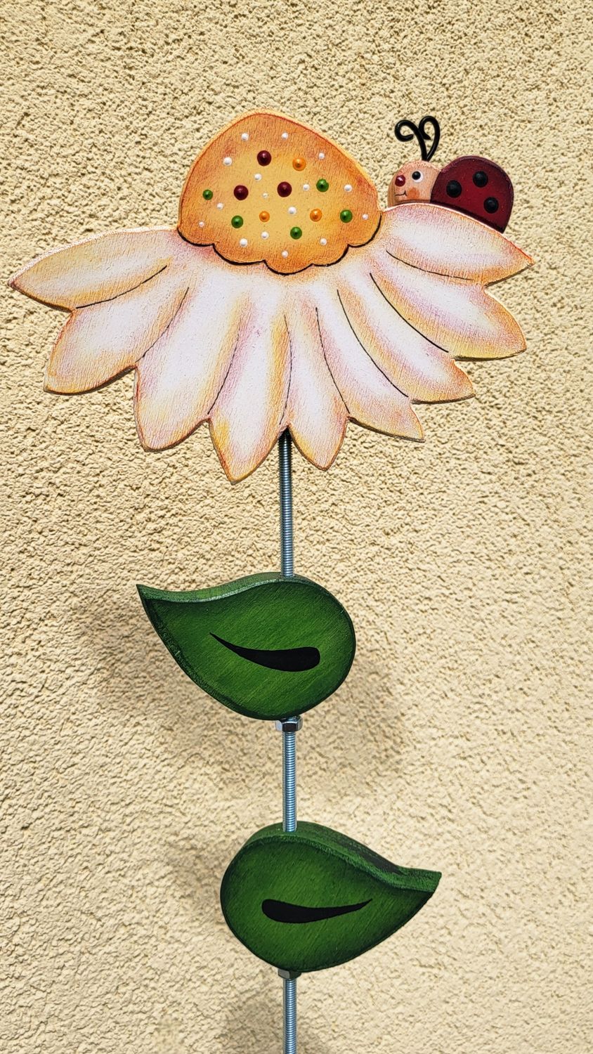 GartenStecker * Margerite & Käferl