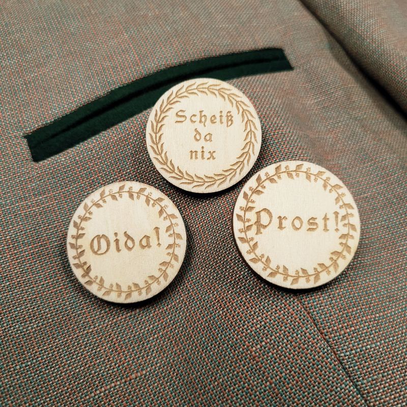 GaudiSpruch-Anstecker
