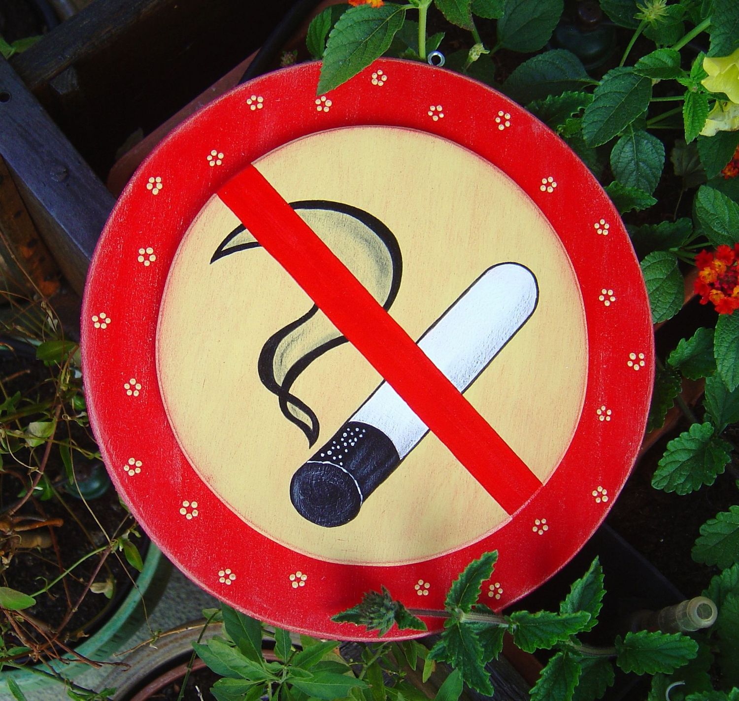 HinweisSchild * Rauchen verboten! HinweisSchild * Rauchen verboten!