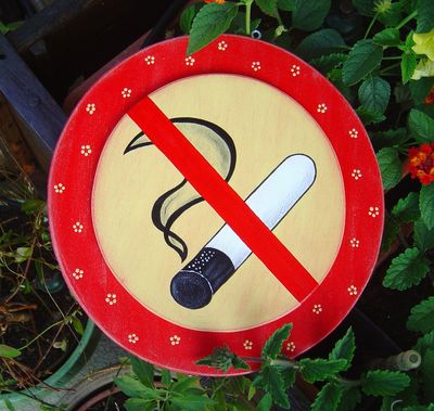 HinweisSchild * Rauchen verboten! HinweisSchild * Rauchen verboten!