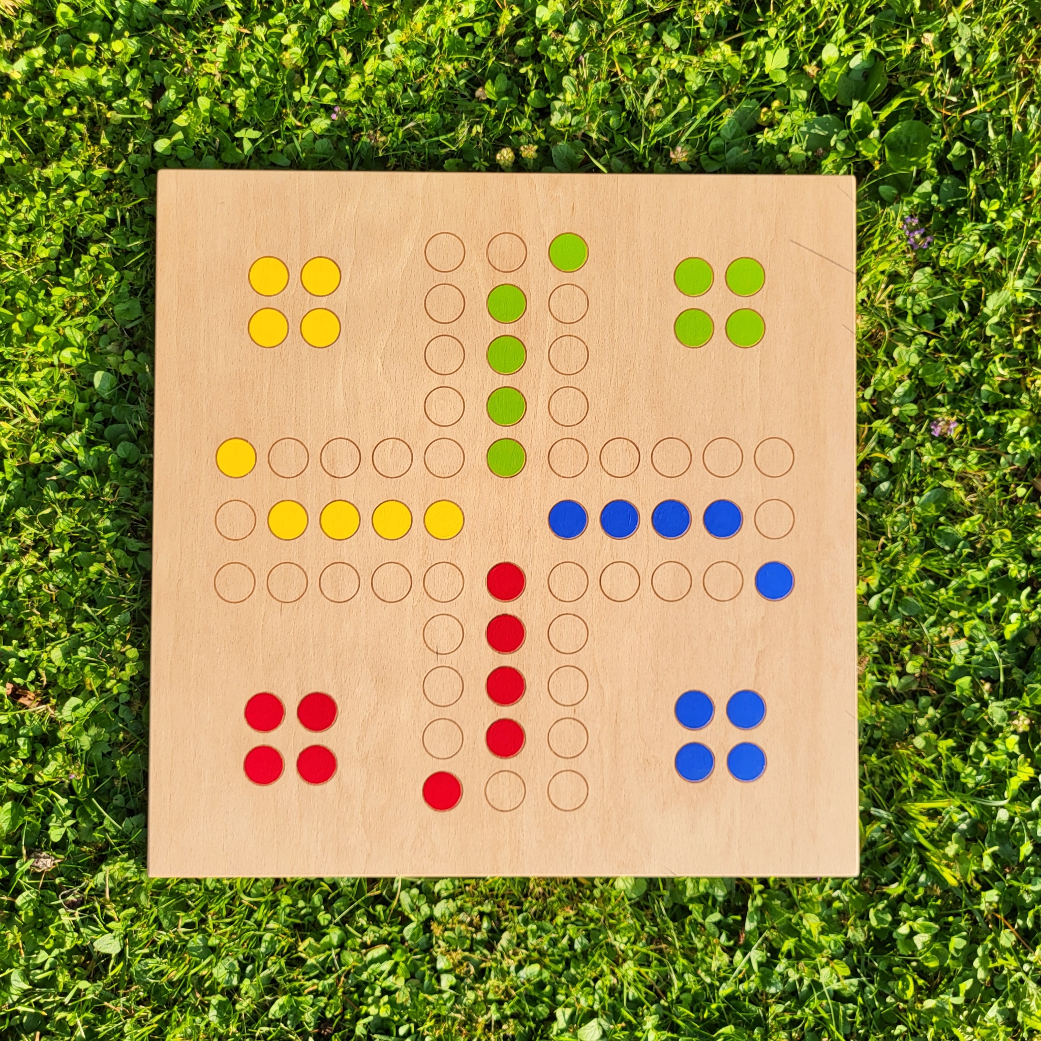 WunschBrettspiel * Leit' ärgerts eich ned * Buche * lasergraviert