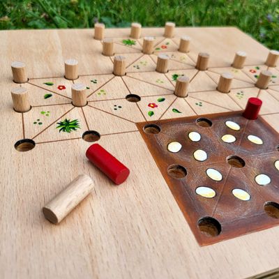 Mini*Brettspiel Fuchs & Henne