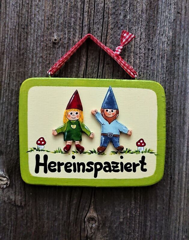 TürSchild * GartenWichtel TürSchild * GartenWichtel