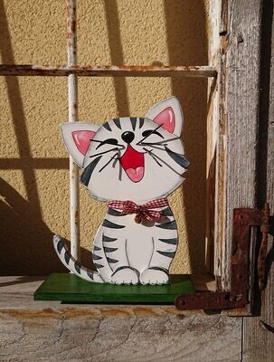 Miau * weiß getigert Miau * weiß getigert