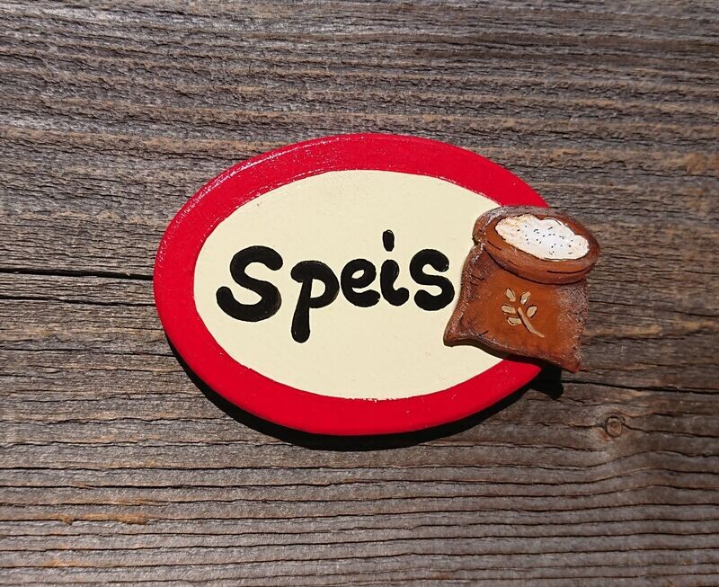 TürSchild * oval * Speis TürSchild * oval * Speis