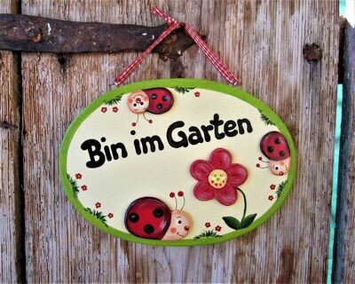 TürSchild * Käferl & Blümchen TürSchild * Käferl & Blümchen