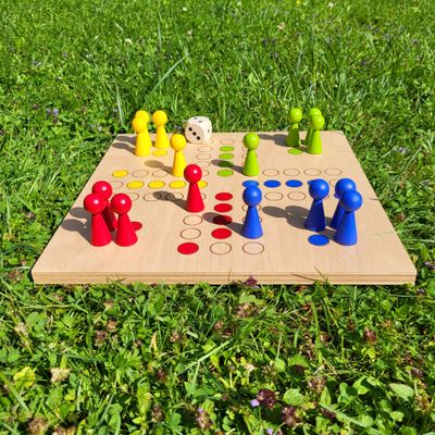 Brettspiel * KegelRalley * Winter * Buche Brettspiel * KegelRalley * Winter * Buche