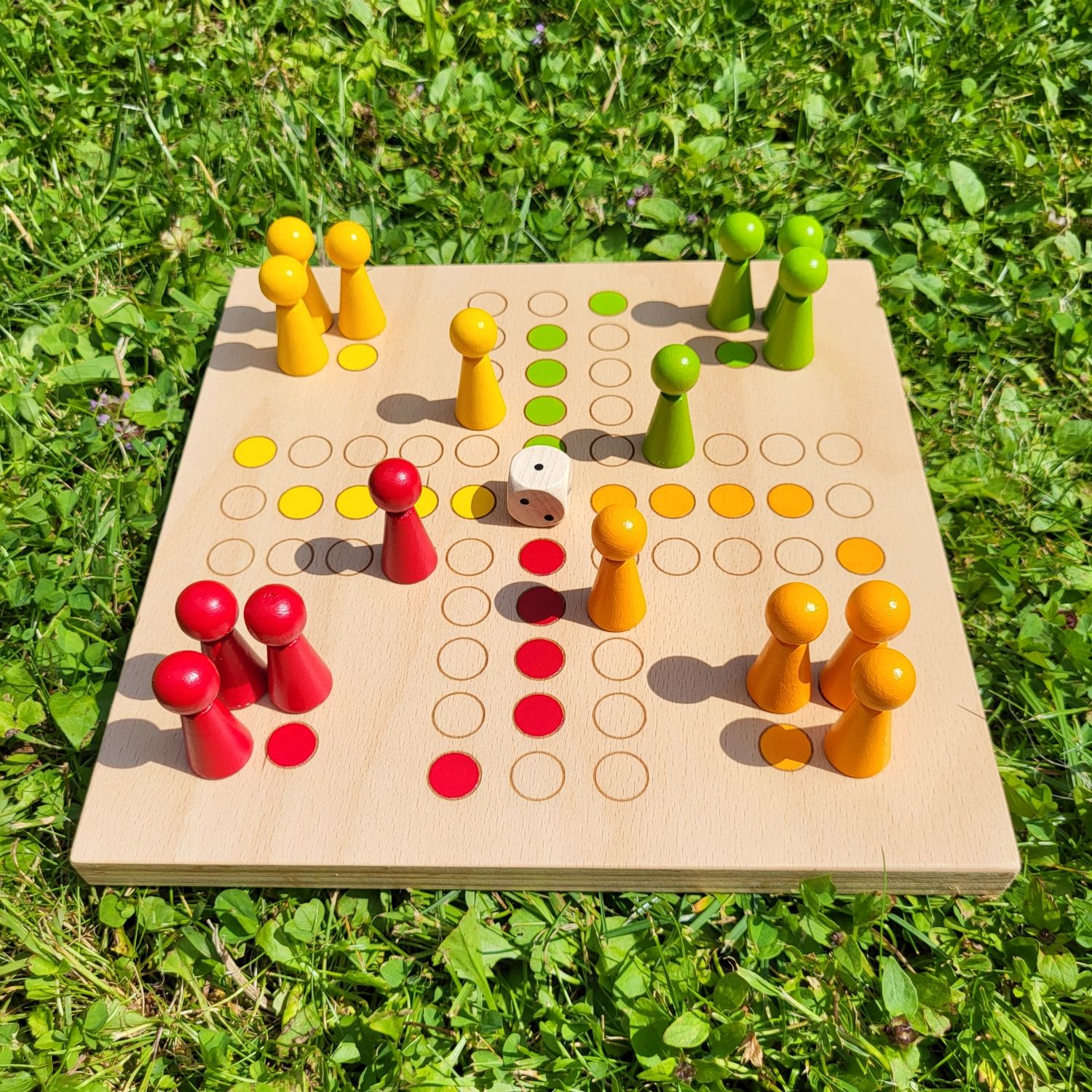 Mini*Brettspiel * KegelRalley * Sommer