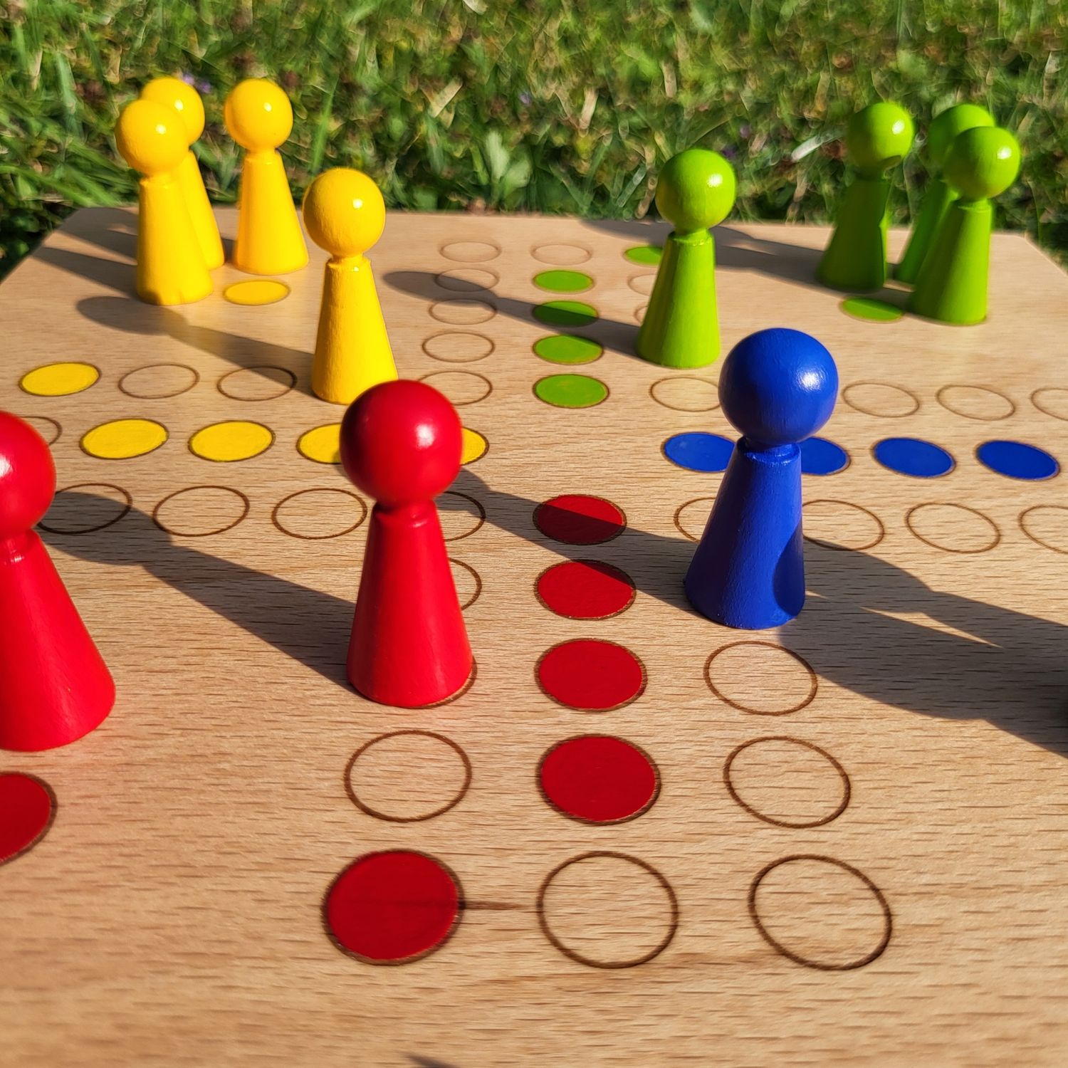 Mini*WendeBrettspiel * KegelRalley & Fuchs & Henne * Winter