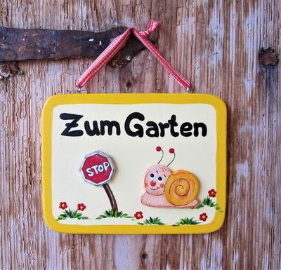 TürSchild * Schnecke TürSchild * Schnecke
