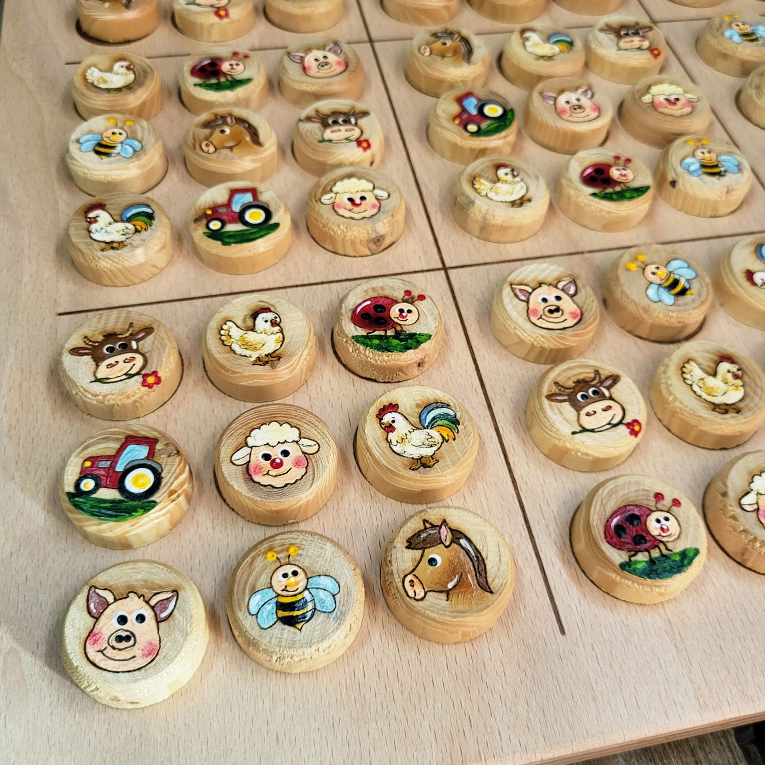 Brettspiel * BauernhofSudoku