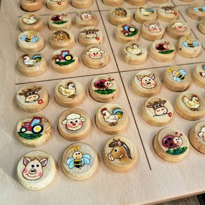 Brettspiel * BauernhofSudoku