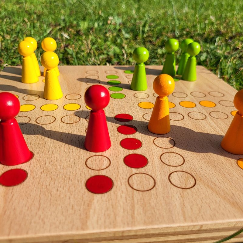 Mini*WendeBrettspiel * KegelRalley & Fuchs & Henne * Sommer Mini*WendeBrettspiel * KegelRalley & Fuchs & Henne * Sommer