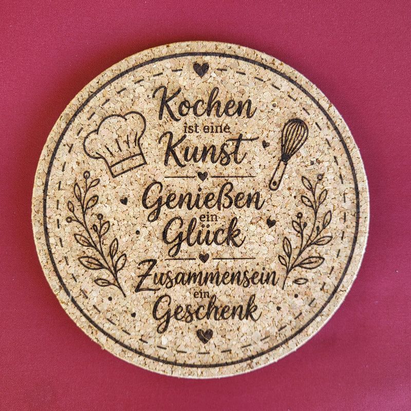 Kork-TopfUntersetzer Kork-TopfUntersetzer