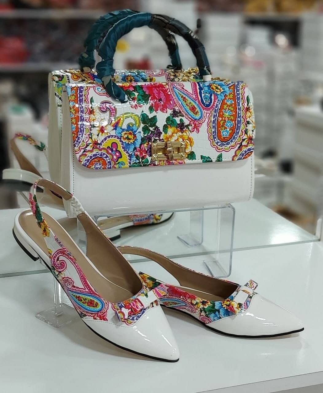 Turkey Flat Sandal and Bag