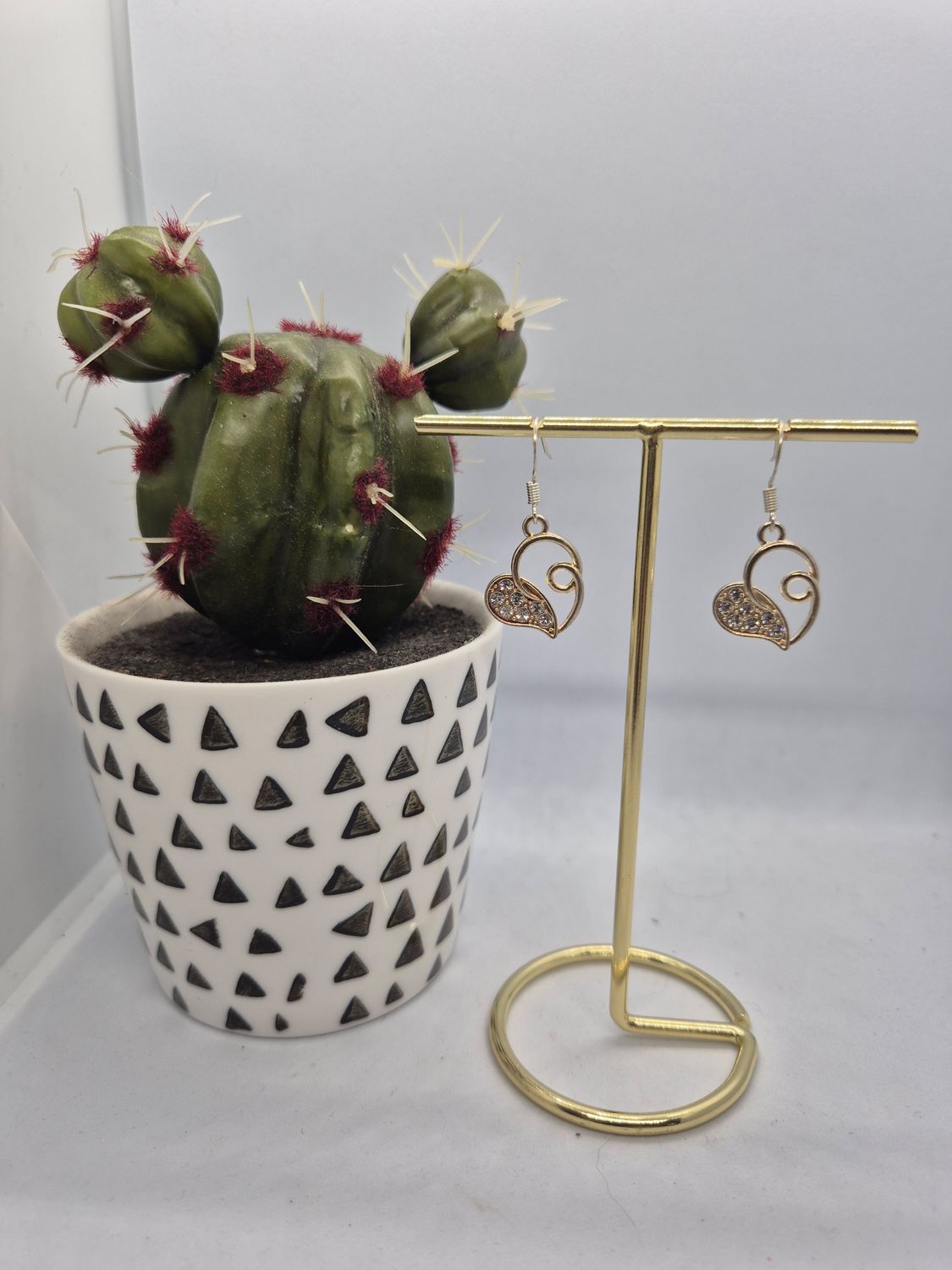 Boucles d’oreilles cœurs