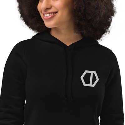 Women&#39;s Fitted Hoodie Cold December Logo Stitched