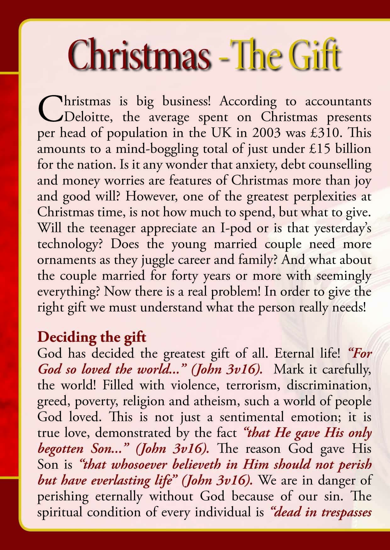 Christmas - The Gift