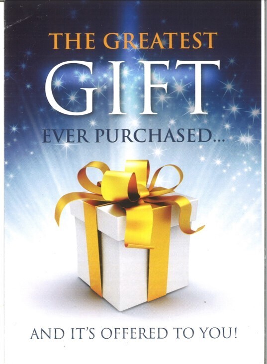 The Greatest Gift Ever Purchased...