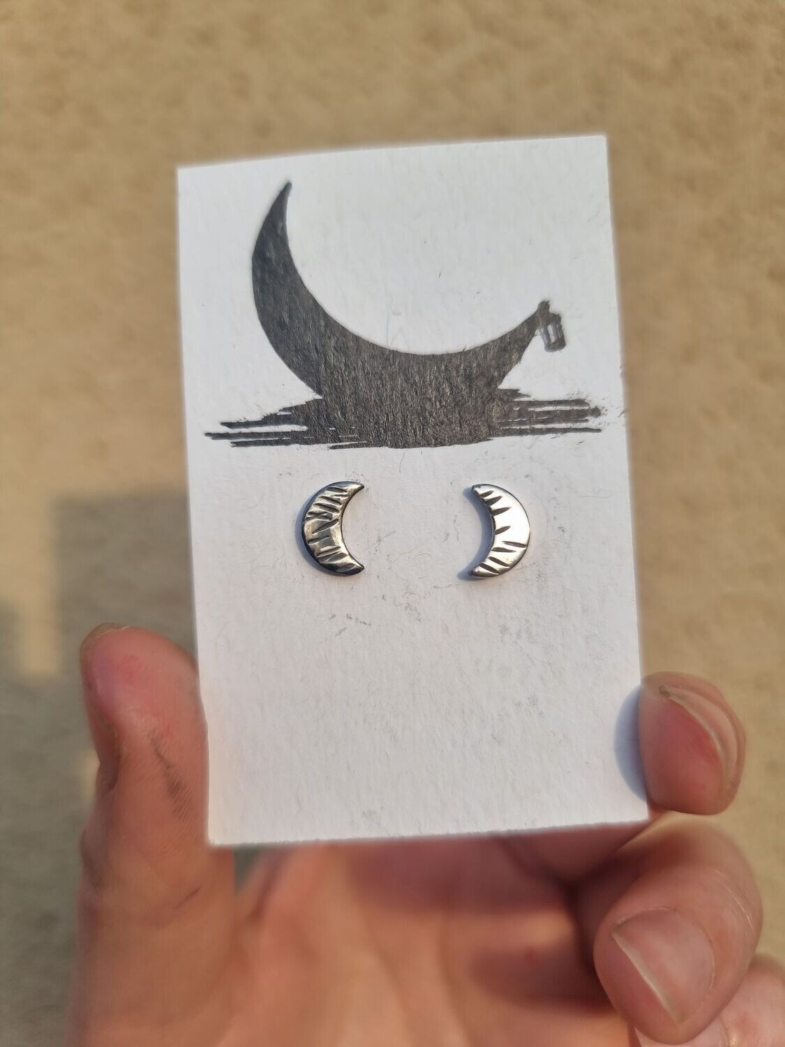 Tiger Moon Studs