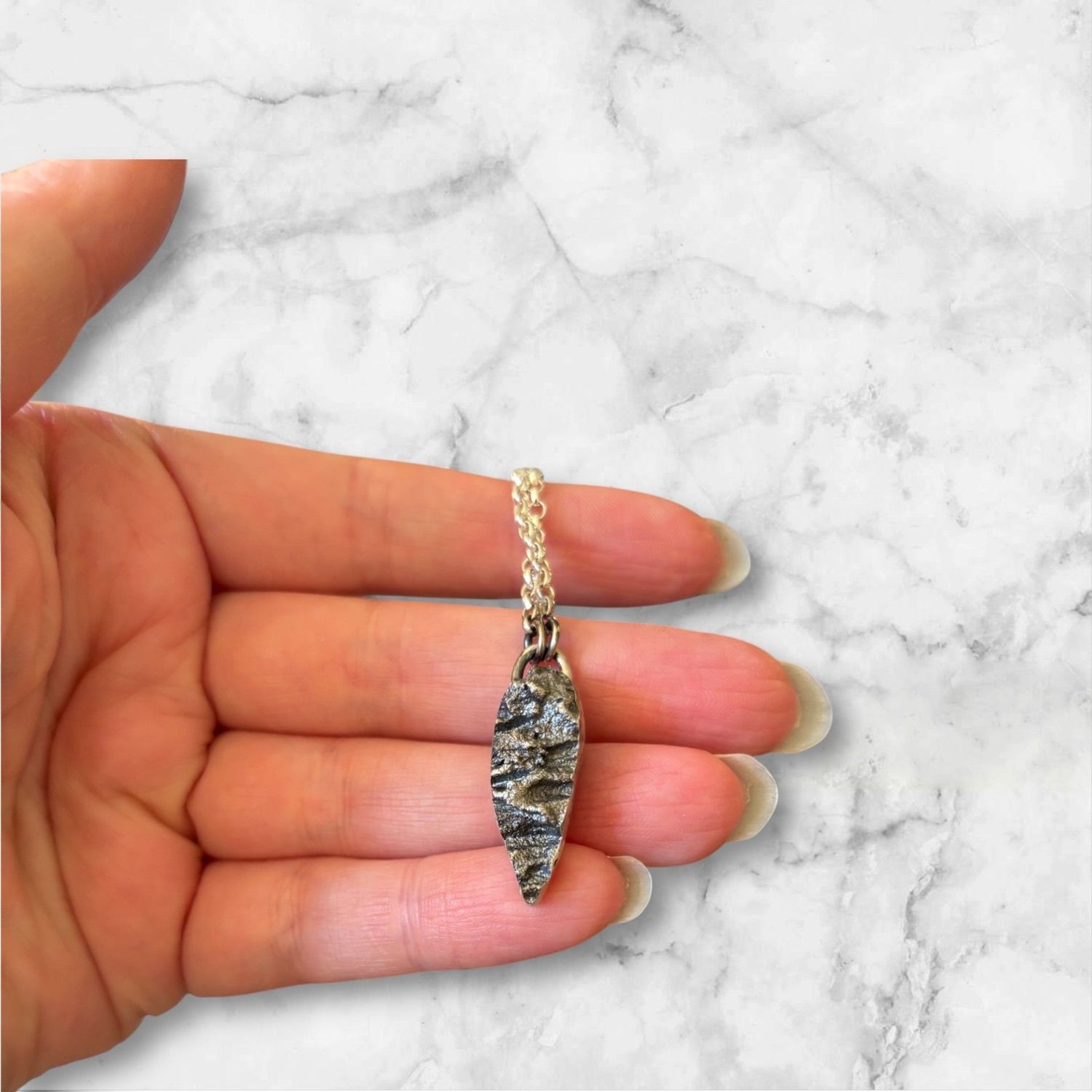 Melted Drop Necklace