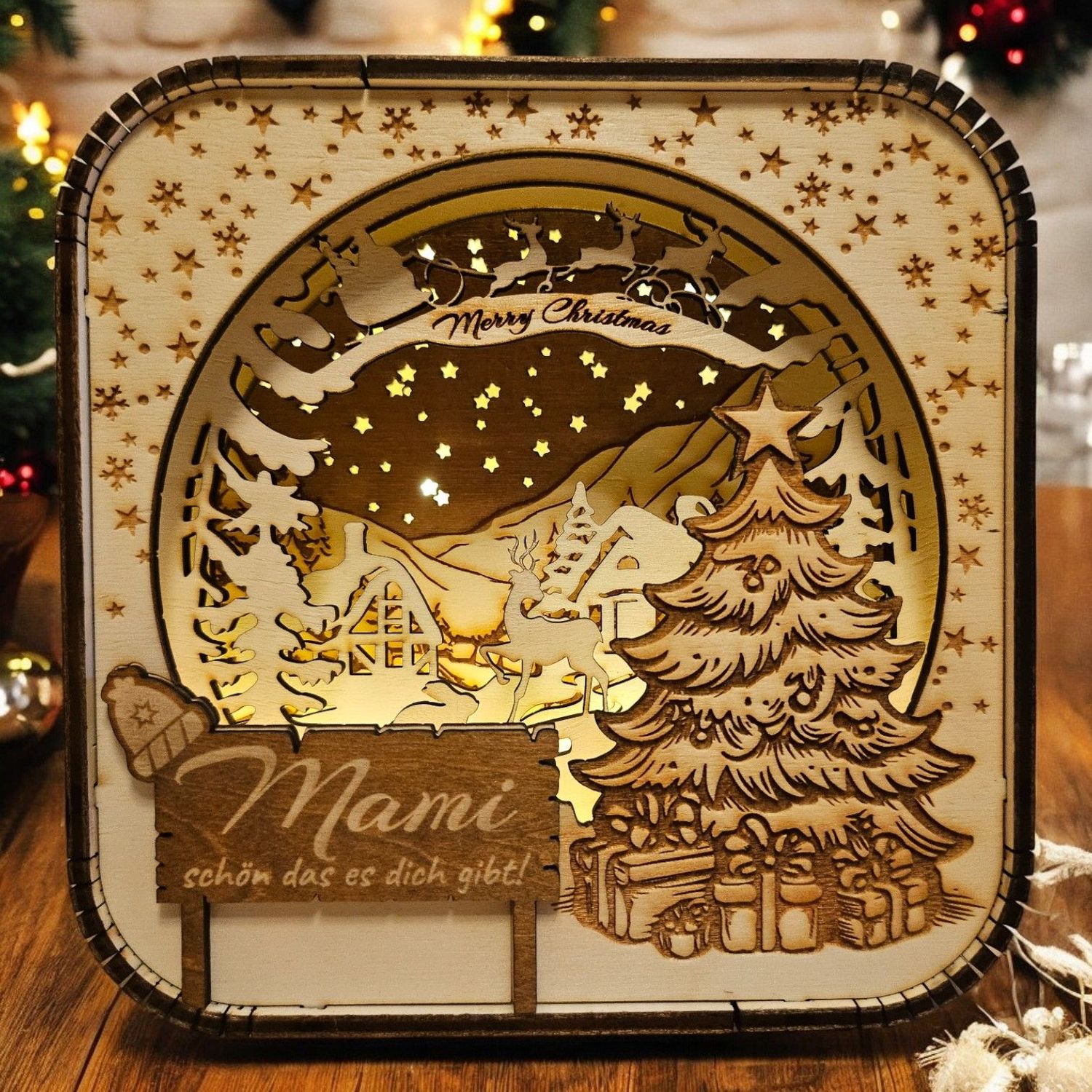 Weihnachtsleuchtbox Weihnachtsleuchtbox