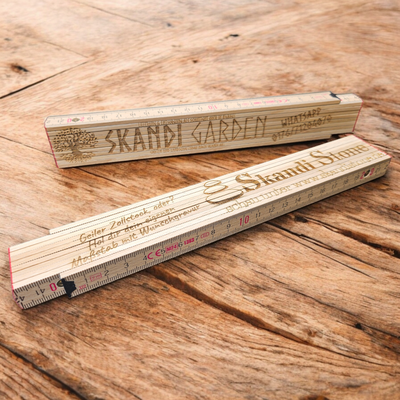 Zollstock, personalisierbar Zollstock, personalisierbar
