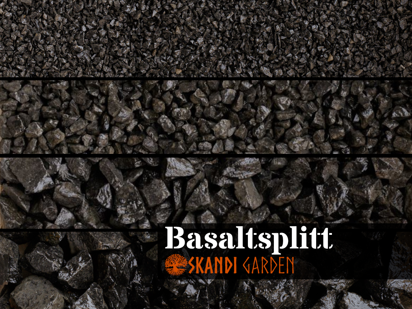 Basaltsplitt 2/5