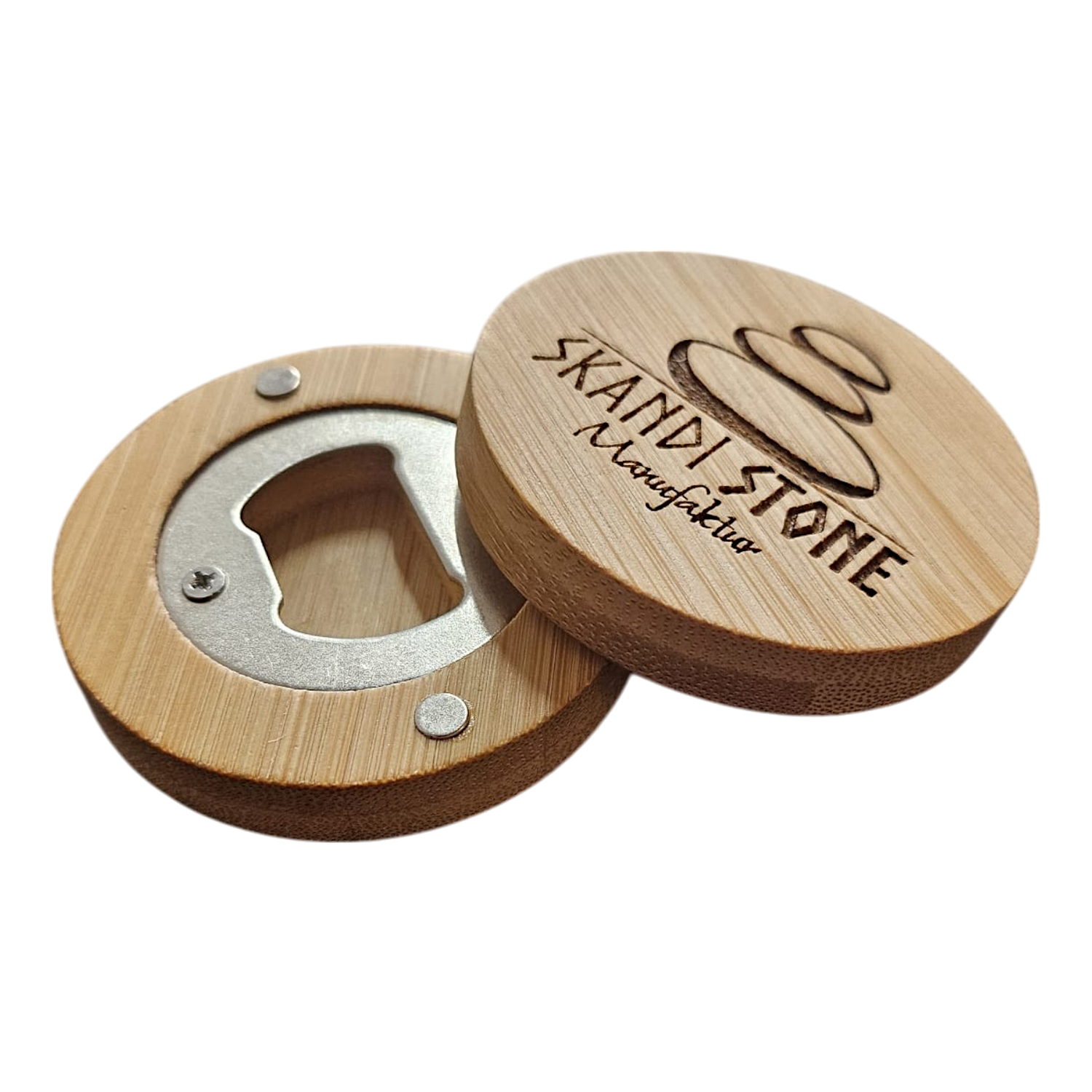 Holzöffner-Magnet, personalisierbar