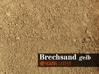 Brechsand, gelb