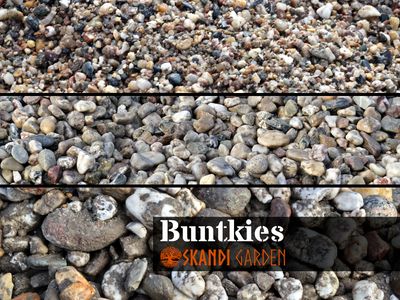 Buntkies, 3 Größen