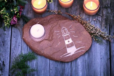 Kerzenstein "Leuchtturm"