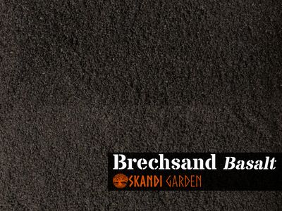 Brechsand, Basalt