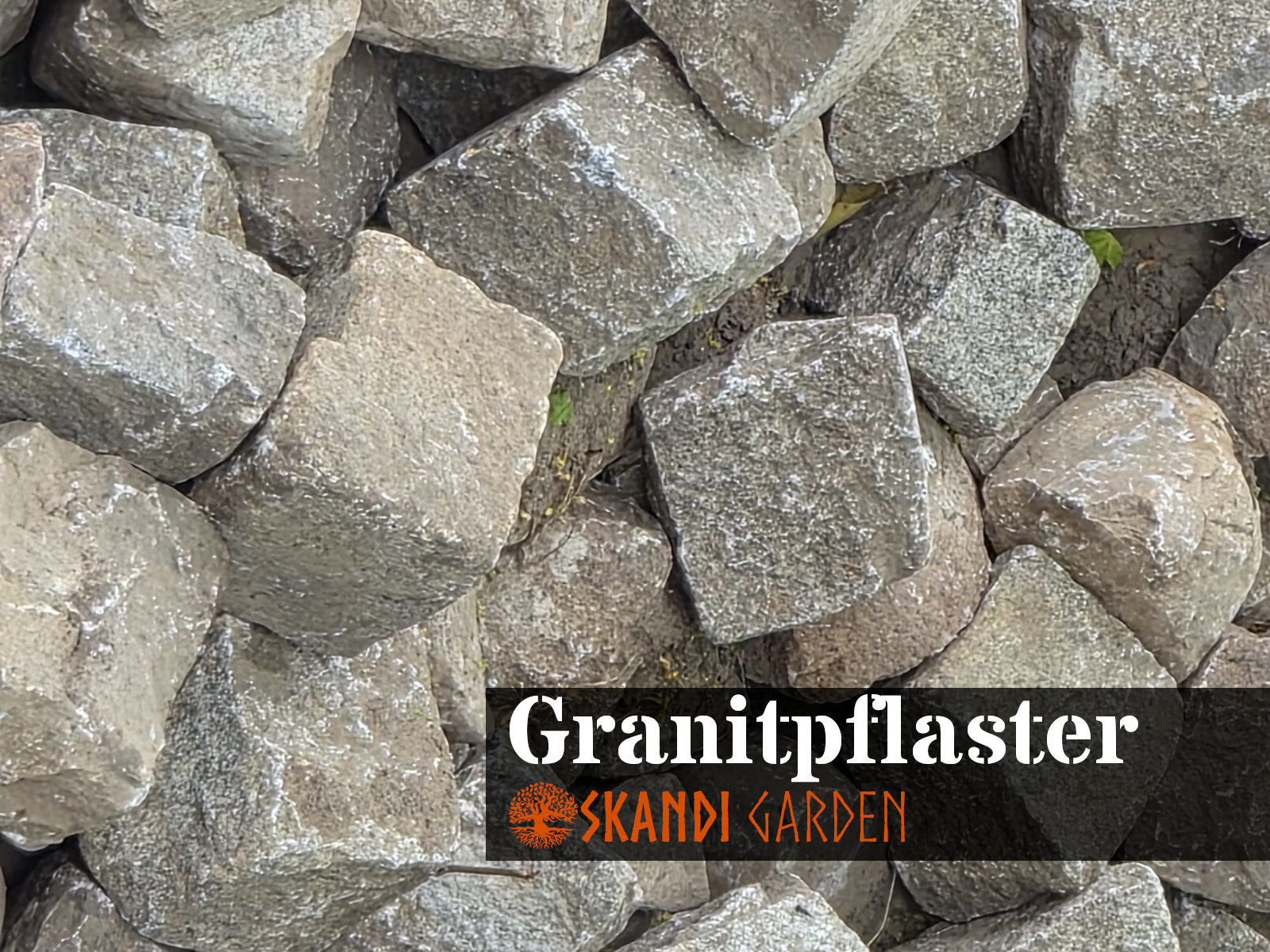 Granitpflaster / Natursteinwürfel – geschlagen