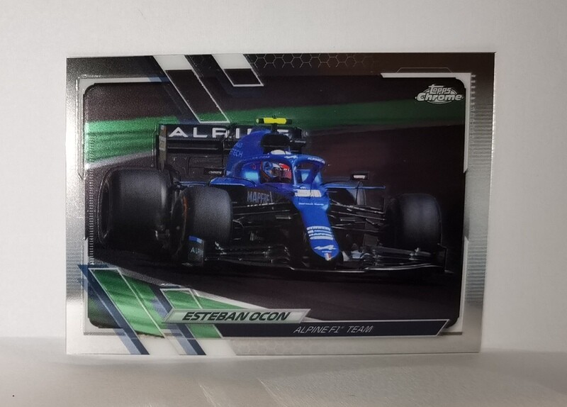 Nr. 105 Esteban Ocon Chrome 2021