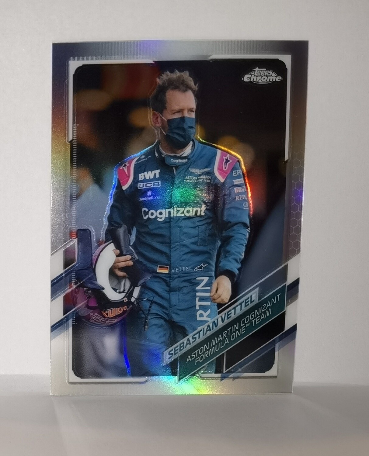 Nr. 23 Sebastian Vettel Refractor Chrome 2021