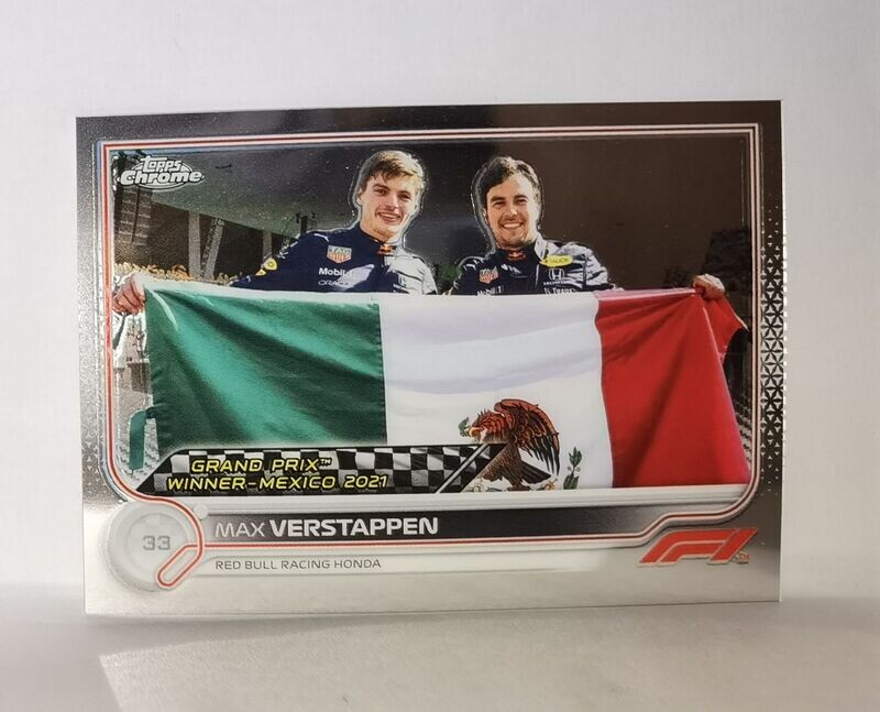 Nr. 168 Max Verstappen Chrome 2022