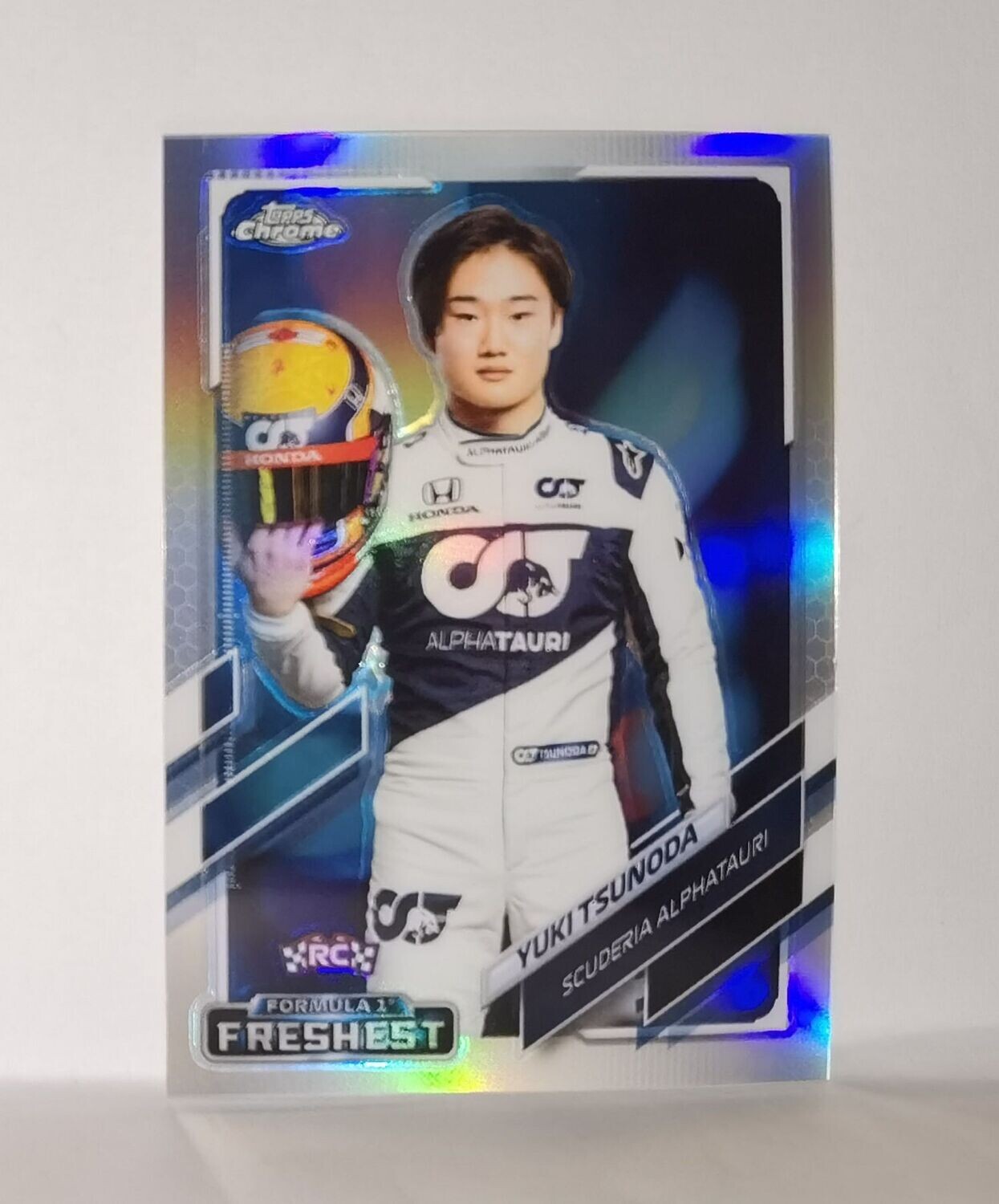 Nr. 173 Yuki Tsunoda Refractor Chrome 2021