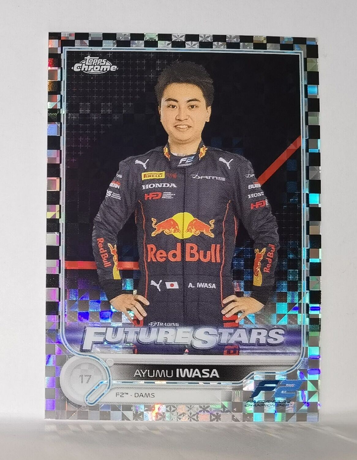 Nr. 92 Ayumu Iwasa Checker Flag Chrome 22