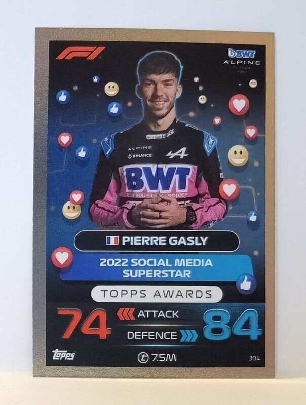 Nr. 304 Pierre Gasly