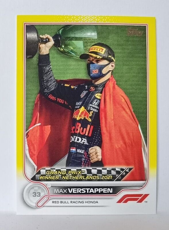 Nr. 163 Max Verstappen (Yellow /125)