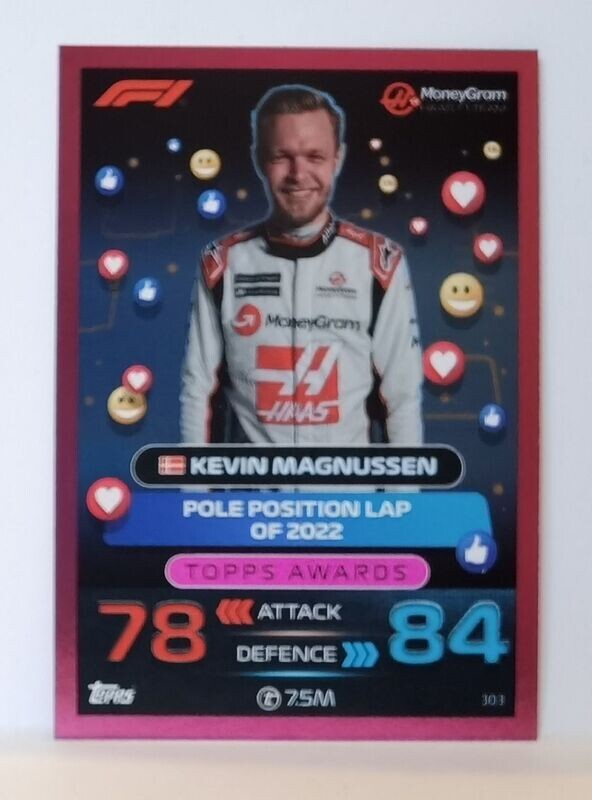 Nr. 303 Kevin Magnussen