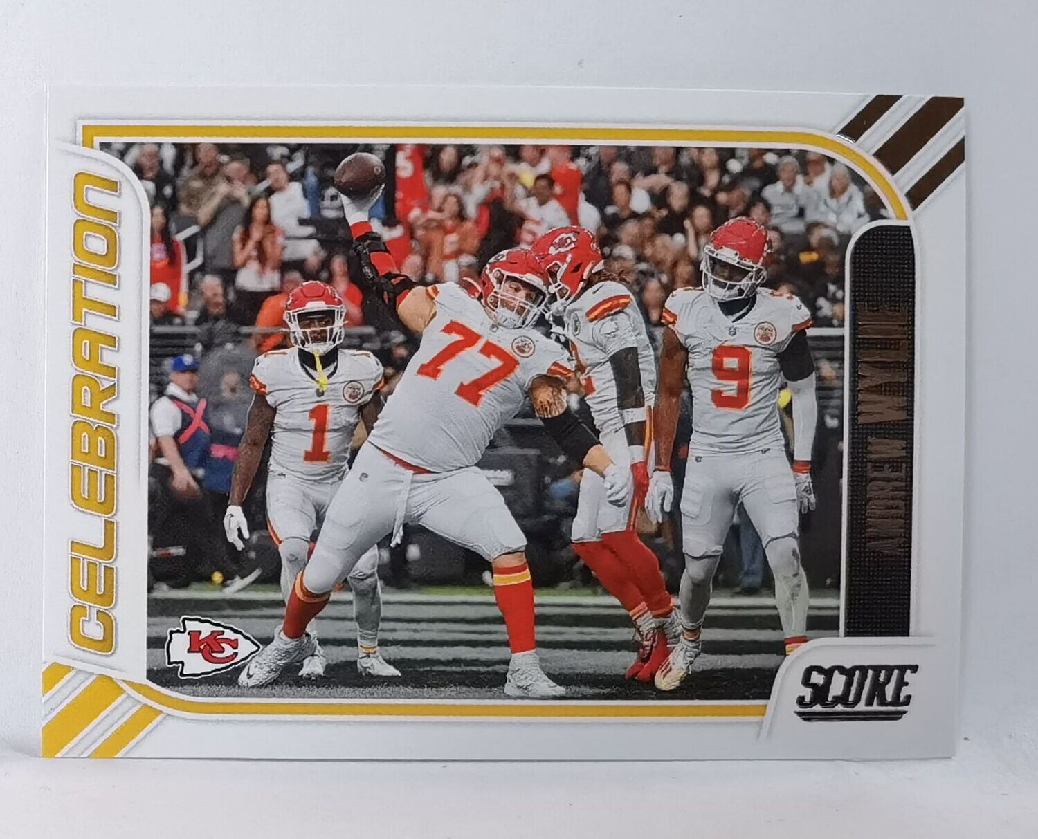 21 Andrew Wylie - Kansas City Chiefs (Celebration)