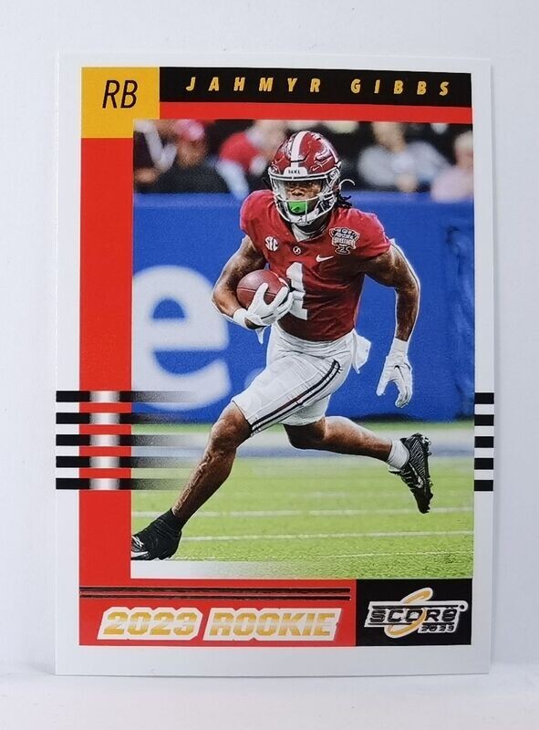 9 Jahmyr Gibbs - Alabama Crimson Tide (Throwback Rookie)