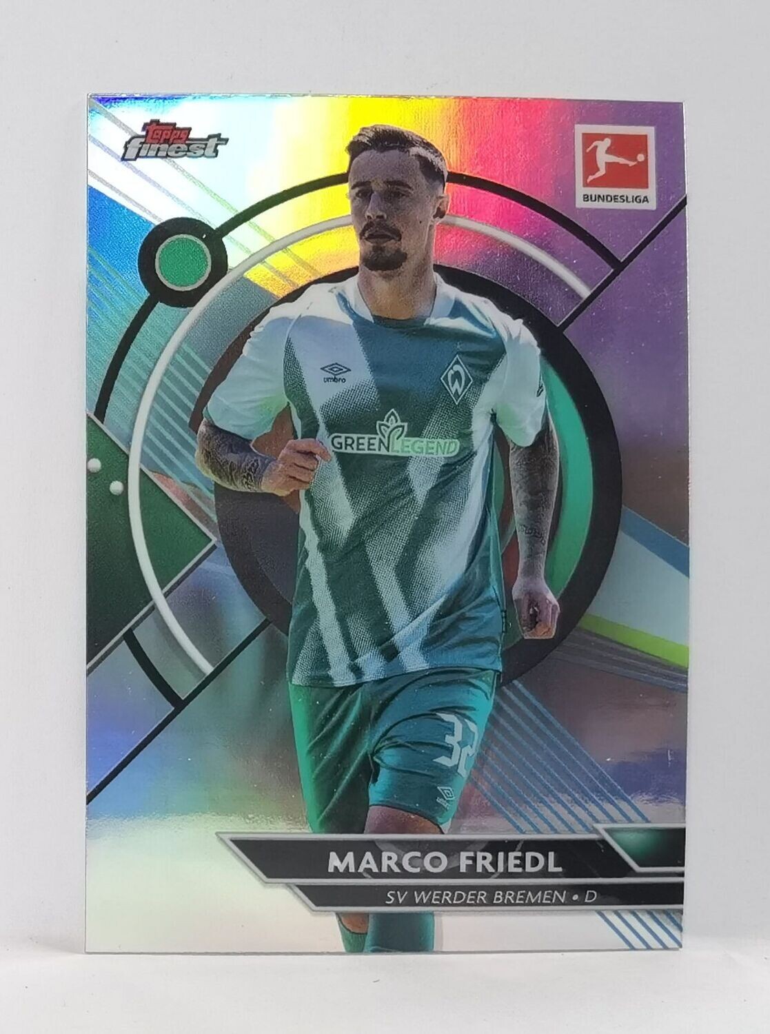 31 Marco Friedl - SV Werder Bremen (Refractor)